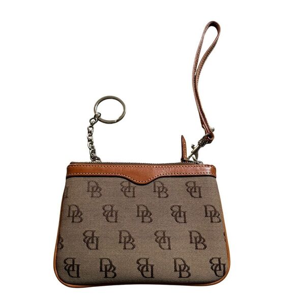 Dooney & Bourke Coin Purse with Key Ring , Wristlet - Picture 1 of 2